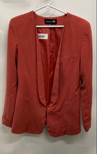 Load image into Gallery viewer, Forever 21 Womens Terracotta Long Sleeve Shawl Lapel Open Front Blazer Size M
