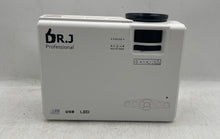 Load image into Gallery viewer, DR J Professional Model HI-04 White LCD USB LED Mini Projector Not Tested
