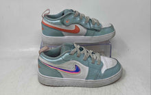 Load image into Gallery viewer, Nike Boys Air Jordan 1 Low Alt SE Multicolor Leather Sneaker Shoes Size 1Y
