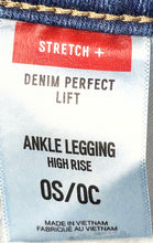 Load image into Gallery viewer, Express Womens Blue Stretch + Denim Perfect Lift High Rise Jegging Jeans One Sz
