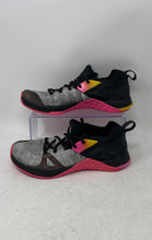 Load image into Gallery viewer, Nike Womens Metcon Flyknit 3 AR5623-002 Multicolor Lace-Up Sneaker Shoes Size 8
