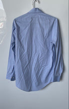 Load image into Gallery viewer, Brooks Brothers Mens Milano Light Blue Cotton Long Sleeve Dress Shirt Sz 14 1/2
