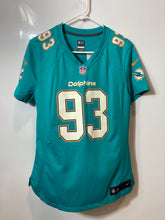Load image into Gallery viewer, Nike Kids Aqua Miami Dolphins Ndamukong Suh #93 Football-NFL Jersey Size L
