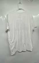Load image into Gallery viewer, Adidas Mens White Logo Print Cotton Short Sleeve Crew Neck Golf T-Shirt Size XL
