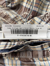 Load image into Gallery viewer, Tommy Hilfiger Mens Multicolor Plaid Cotton Pockets Bermuda Shorts Size 42
