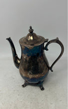 Load image into Gallery viewer, Silver Tone Tableware Kitchenware Classic Tea Coffee Pot With Lid Handle
