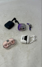 Load image into Gallery viewer, Lot Of 4 Pcs Assorted Mixed Models Wireless Earbuds With Case Not Tested
