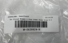 Load image into Gallery viewer, On Womens Cloudswift Gray Green Round Toe Low Top Lace-Up Running Shoes Size 8.5
