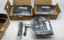 Load image into Gallery viewer, Panasonic Black KX-T7630C-B Digital Proprietary Telephone Lot Of 3 Not Tested
