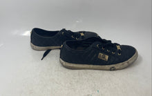 Load image into Gallery viewer, Guess Womens Byrone Black Leather Lace-Up Low Top Quilted Sneaker Shoes
