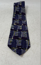 Load image into Gallery viewer, J.Garcia Mens Multicolor Printed Paris In The Rain Adjustable Designer Tie
