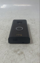 Load image into Gallery viewer, Ring 5F97F2 Black Brown Night Vision Wireless Smart Video Doorbell Untested
