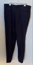 Load image into Gallery viewer, Di Ferri Mens Blue Pleated Pockets Straight Leg Formal Dress Pants Size 40
