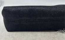 Load image into Gallery viewer, Victoria's Secret Womens Black Rhinestone Bow Convertible Mini Crossbody Bag
