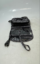 Load image into Gallery viewer, Vera Bradley Womens Black And White Paisley Foldable Small Makeup Purse
