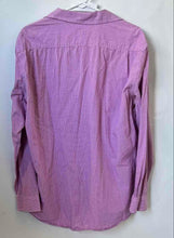 Load image into Gallery viewer, Nautica Mens Pink Gingham Cotton Spread Collar Long Sleeve Dress Shirt Size XL
