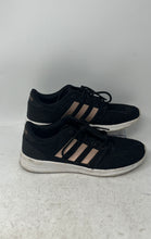 Load image into Gallery viewer, Adidas Womens Cloudfoam QT Racer AC8247 Black Lace-Up Sneaker Shoes Size 8
