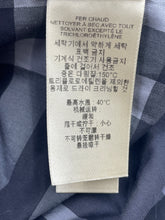 Load image into Gallery viewer, Authentic Burberry London Mens Black Gray Plaid Cotton Dress Shirt 14.5 Stained
