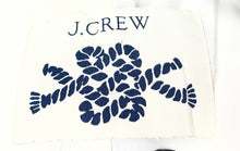 Load image into Gallery viewer, J. Crew Womens Blue White Striped Long Sleeve Parke One-Button Blazer Size 6T
