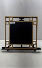 Load image into Gallery viewer, Chinese Embroidered Silk Double Phoenix Framed Art Table Desk Screen Stand
