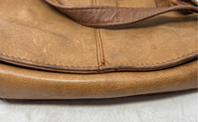 Load image into Gallery viewer, Fossil Womens Brown Leather Inner Pocket Adjustable Strap Crossbody Bag
