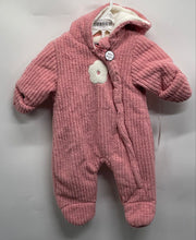 Load image into Gallery viewer, Rothschild Baby Pink Hooded Pram One-Piece Jumpsuit 6/9 Months With Tags
