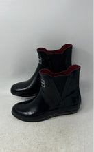 Load image into Gallery viewer, London Fog Mens Piccadilly Black Round Toe Flat Heel Pull-On Rain Boots Size 8
