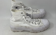 Load image into Gallery viewer, Converse Womens Chuck Taylor All Star Lugged Hi White Sneaker Shoes Size 10
