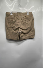 Load image into Gallery viewer, J.Crew Mens Khaki Slash Pocket Flat Front Regular Fit Chino Shorts Size 33

