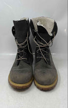 Load image into Gallery viewer, Timberland Mens Gray Round Toe Lace-Up Waterproof Winter Boots Size 10M
