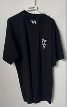 Load image into Gallery viewer, VVV The Brand Unisex Black 2025 World Tour Oversized Graphic T-Shirt Size Small

