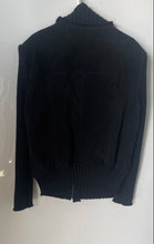 Load image into Gallery viewer, Marcelle Renee Womens Black Leather Long Sleeve Full-Zip Jacket Size XL
