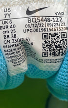Load image into Gallery viewer, Nike Kids Court Borough Low 2 BQ5448-122 White Yellow Blue Sneaker Shoes Size 7Y
