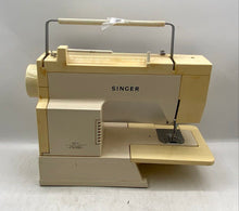 Load image into Gallery viewer, Vintage Singer White Portable Heavy Duty Sewing Machine Not Tested
