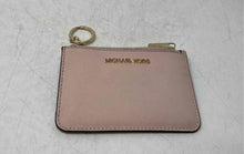 Load image into Gallery viewer, Michael Kors Womens Pink Inner Pockets Zipper Small Coin Purse
