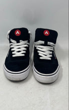 Load image into Gallery viewer, AirWalk Mens Ollie CW06511M Black White Leather Mid Top Sneakers Shoes Size 8
