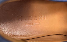Load image into Gallery viewer, M. Gemi Mens Blue Classic Low Top Slip-On Driver Loafer Shoes Size 42

