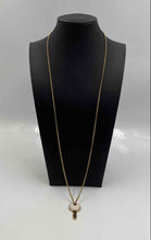 Load image into Gallery viewer, Authentic Marc by Marc Jacobs Women's Gold-Tone Key Necklace
