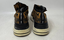 Load image into Gallery viewer, Calvin Klein Womens Hue Brown Animal Printed Round Toe Sneakers Shoes Size 8.5
