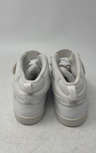 Load image into Gallery viewer, Nike Kids Court Borough Mid 2 White Leather Lace-Up Sneaker Shoes Size 1.5Y
