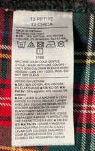 Load image into Gallery viewer, Old Navy Womens Multicolor Plaid Polished Pixie Skinny Ankle Pants Size 12
