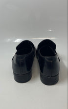 Load image into Gallery viewer, Aristocraft Mens Black Leather Square Toe Slip-On Horsebit Buckle Loafers Size 8
