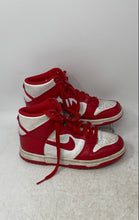Load image into Gallery viewer, Nike Unisex Kids Dunk High DB2179-106 Red White Leather Sneakers Shoes Size 4.5Y

