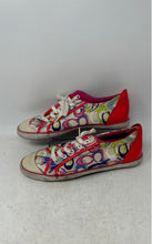 Load image into Gallery viewer, Coach Womens Barrett Multicolor Low Top Lace-Up Sneakers Shoes Size 10B
