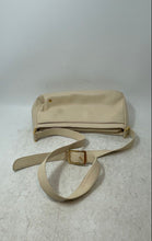 Load image into Gallery viewer, Etienne Aigner Womens Ivory Leather Adjustable Strap Crossbody Shoulder Bag
