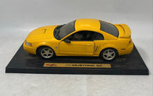 Load image into Gallery viewer, Maisto Yellow 1999 Ford Mustang GT 1:18 Loose Die-Cast Model Toy Car Collectible
