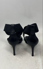 Load image into Gallery viewer, Marc Fisher Womens Black Open Toe High Stiletto Strappy Heels Size 7.5M
