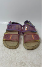 Load image into Gallery viewer, Zara Kids Multicolor Open Toe Hook &amp; Loop Slingback Sandals Size EUR 33
