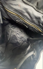 Load image into Gallery viewer, Authentic Tory Burch Womens Scout Black Adjustable Strap Backpack Worn Damaged
