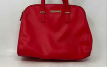 Load image into Gallery viewer, Kenneth Cole Reaction Womens Red Leather Top Handle Satchel Handbag
